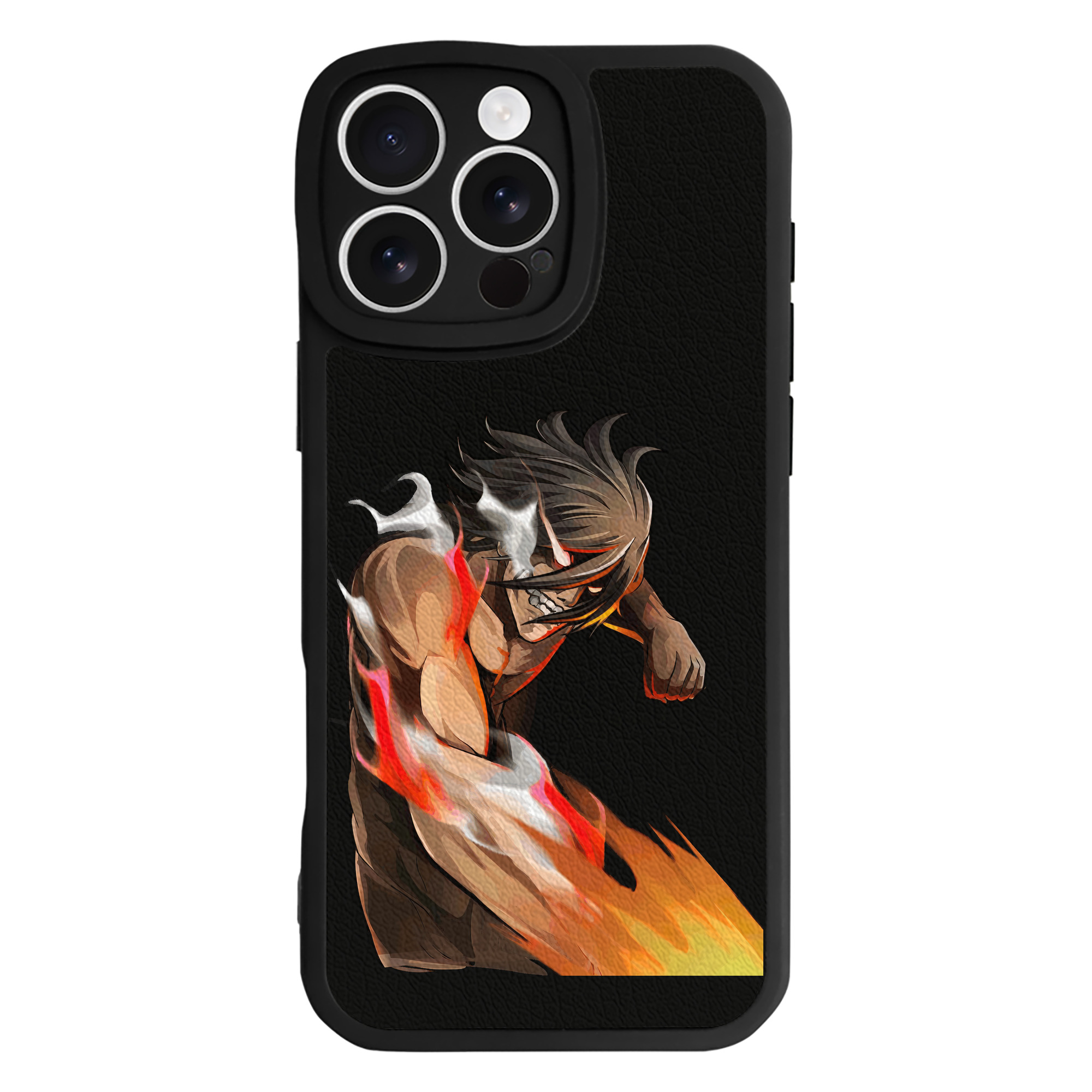 （画像用） 進撃の巨人 Attack on Titan 【iPhone 16シリーズ対応】シリコンスマホケース（レザー調） 材質：シリコン